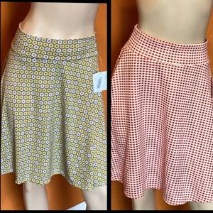 2 Lularoe skirts size 12